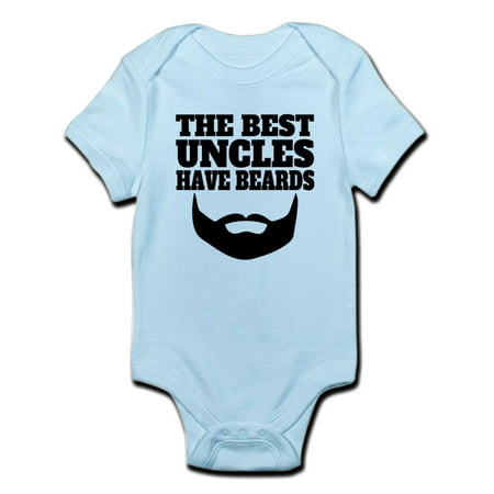 CafePress - The Best Uncles Have Beards Body Suit - Baby Light