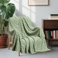 thumbnail image 3 of Dmlowu Extra Large Throw Blanket - 28x40" Cozy Fleece Blanket, Comfortable Breathable Throw Blanket for Couch Sofa Bed, Warm Fluffier Fuzzy Blanket, 3 of 6