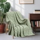 thumbnail image 4 of Manta de camilla de ante, vellón 70x100cm | Manta cálida, suave y acogedora para oficina, sofá, cama | Diseño ligero de rayas, opciones multicolor, perfecto para siestas y descanso, 4 of 6