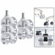 thumbnail image 4 of Ruedas para silla de oficina de resistencia, 5 piezas, 360, ruedas giratorias silenciosas para silla, rueda para silla de escritorio, rueda de Blanco A DYNWAVEMX ruedas giratorias, 4 of 8