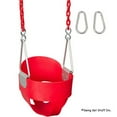 thumbnail image 5 of Swing Set Stuff Inc. Highback Full Bucket with 5.5 Ft. Coated Chains (Green), 5 of 6