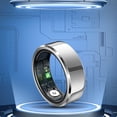 thumbnail image 1 of HLONK Smart Fitness Ring | IP68 Tracking Ring for Men and Women | Smart Ring with Pedometer and Calorie Tracker | Compatible with Android and iOS | Convenient Life Sale Savings(Black), 1 of 5