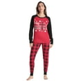 thumbnail image 2 of #followme Family Pajamas Cotton Womens Pajama Set 7012-M, 2 of 5