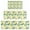 Yellow Lemon Fruit, variant on Yellow Lemon Slices Green Pattern Kitchen Rugs Sets Of 3,Kitchen Runner Rugs Non Skid Washable,Decorative Kitchen Floor Mats for Kitchen,Sink,Laundry,17"x30" 17"x47" 17"x59"