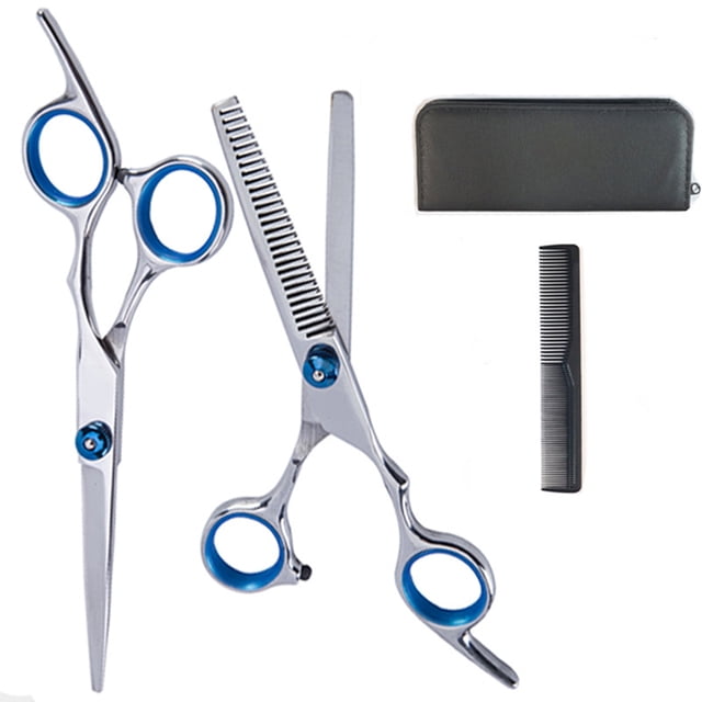 Stainless Steel Barber Scissors,11pcs Hair Cutting Scissors Barber Shears Hairdressing Shears Set Time-Tested Durability