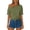 Green, variant on Womens Crop Tops, Oversized Cropped Tee Shirts Solid Color One Shoulder Elbow-Length Casual Summer T-Shirt, Green S
