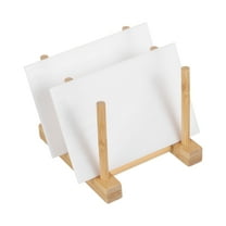 Uxcell 4 x 6" Stained Glass Sheets 2 Sheets Transparent Art Glass White