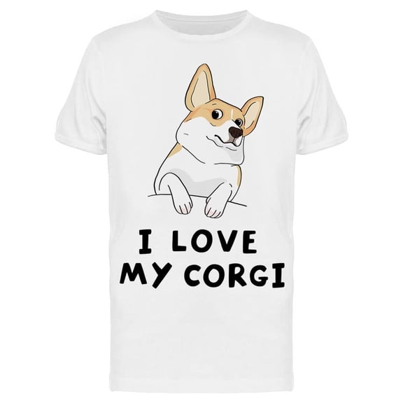 Love My Corgi! Tee Men's -Image by Shutterstock