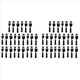thumbnail image 1 of Kit de Reparación de Cremalleras, 48 Piezas, Reemplazo Universal, Fijador Deslizante de Cremallera, Dientes Deslizantes, Cabeza de Tornillo, Cremallera Instantánea, 1 of 8