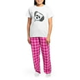 thumbnail image 4 of CafePress - Shih Tzu Sweetie Women's Light Pajamas - Women's Short Sleeve Print T-Shirt and Pants Light Cotton Pajama Set, 4 of 7