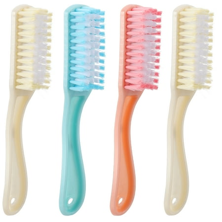 

4pcs Clothes Cleaner Clothing Cleaning Tool Laundry Brush Hangable Brush