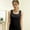 Black, variant on JIANLAI Women Ribbed Sleeveless Tank Top, Crew Neck Casual Basic Knit, Lightweight Summer Undershirt