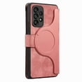 thumbnail image 2 of Detachable Magnetic Case Wallet For Samsung A53 5G Compatible with MagSafe Wireless Charging Phone Cover Multi Card Slots Cash Coin Zipper Pocket RFID Blocking For Samsung Galaxy A53 5G, Pink, 2 of 13