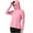 Pink, variant on Titcea Sun Shirt Women UPF 50 Long Sleeve Zipper Sun Protection Hoodies with Mask, Summer Casual Outdoor Hiking Shirts for Mom/Her