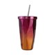 thumbnail image 1 of Ounissouiy Taza de agua con botellas de paja para niños y adultos, hervidor de viaje para acampar, taza portátil de acero inoxidable para bebidas, Utensilios de cocina Oro Púrpura Ounissouiy HA066249-05, 1 of 6