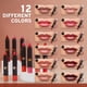 thumbnail image 3 of Set de maquillaje CoralBeau Matte Lipstick 12 piezas con cosméticos, 3 of 6