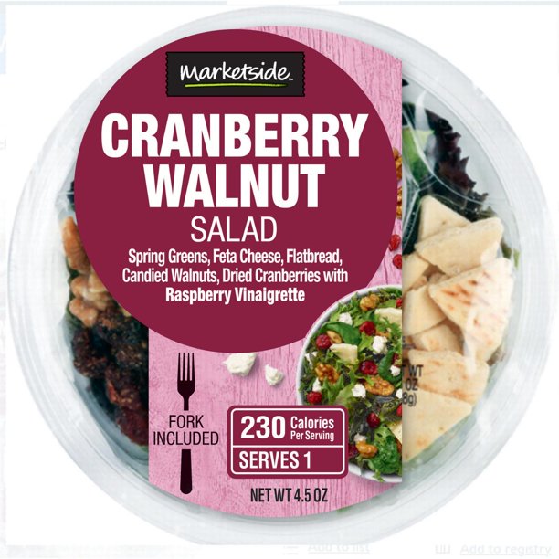 Marketside Cranberry Walnut Salad, 4.5 oz