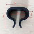 thumbnail image 4 of Lefu 10pcs Non-slip Outdoor Patio Furniture Clips Black Alignment Fasteners Connector, 4 of 7