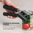 thumbnail image 6 of KitchenAid Stainless Steel Manual Can Opener with Bottle Opener and Ergonomic Grip, Black, 6 of 11