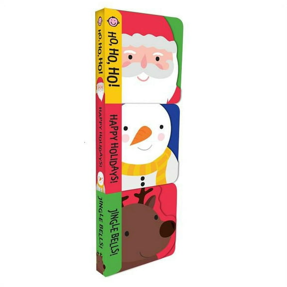 Chunky 3 Pack: Christmas: Ho-Ho-Ho!, Happy Holidays!, and Jingle-Bells!, (Board Book)
