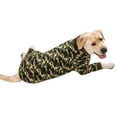 thumbnail image 5 of for Medium Large Dogs Printed Coat Bodysuit Pet Recovery Suit Shirt Nursing Belly Dog Clothes Pet  Supplies Dog Pajamas Dogs Jumpsuit GREY 36(BUST96CM), 5 of 8
