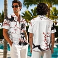thumbnail image 7 of Psesaysky Black Horse Plum Blossom Cami Dress for Women Summer Sleeveless Beach Cover up Tank Sundress or Mens Short Sleeve Shirts Button Down Hawaii Shirts Couple Matching Outfits, 7 of 7