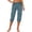 04#Blue, variant on Cargo Capris For Women With Pockets Casual Drawstring Baggy Petite Pants Lightweight Low Rise Hiking Athletic Work Joggers Color blocking
