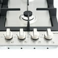thumbnail image 6 of Magic Chef 24" Gas Cooktop with 4 Burners, Stainless Steel, 6 of 8