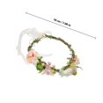 thumbnail image 2 of AURARMLET Floral Crown Headband Ajustable Con Colores Para, 2 of 6