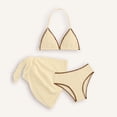 thumbnail image 4 of Jupe de Maillot de Bain pour Filles 2 Pcs Jupe en Maille avec Bretelles, 4 of 6