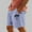 Blue b, variant on FITORON Mens Hawaiian Shorts Elastic Waist Drawstring Print Summer Casual Tropical Beach Shorts Beige