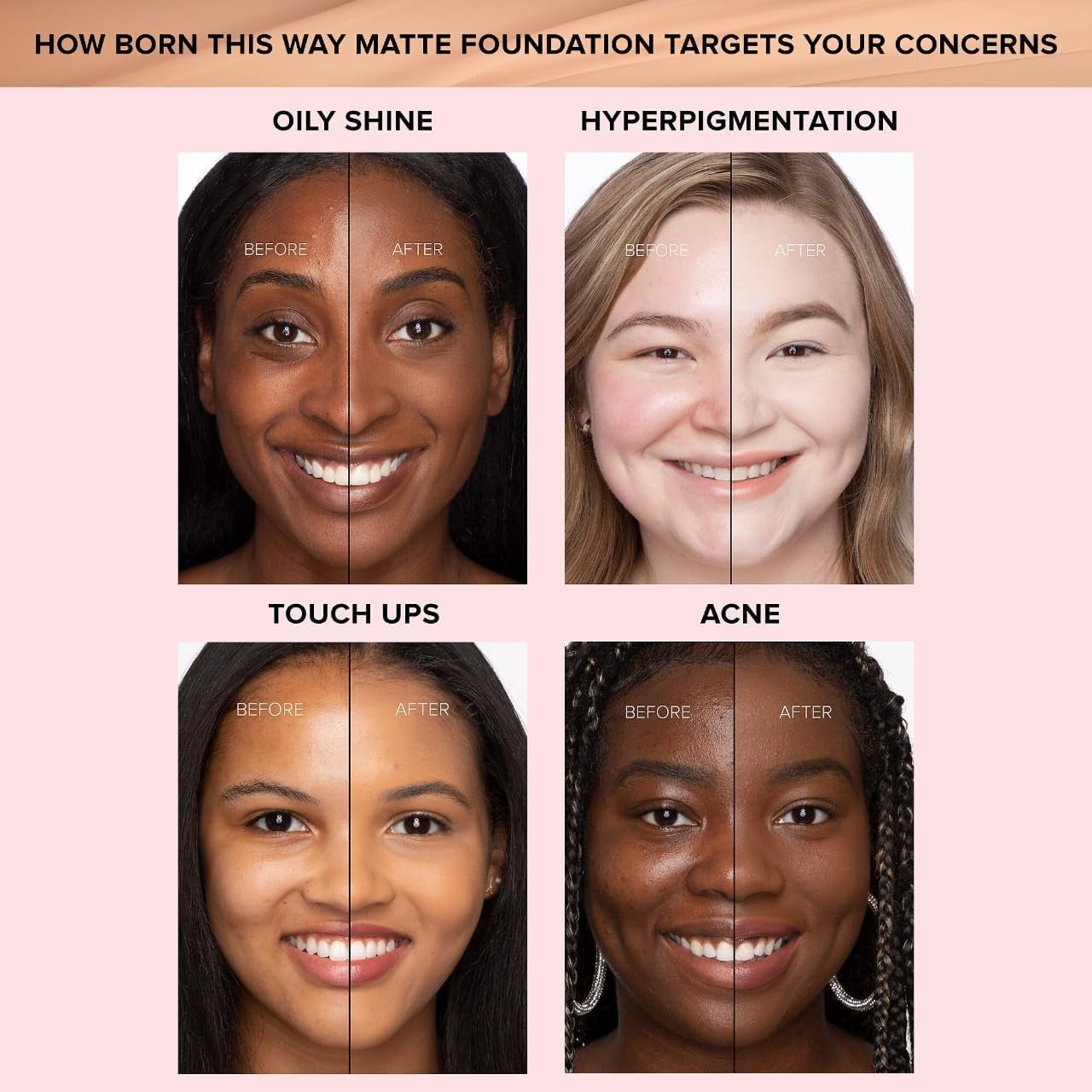 Too Faced Born This Way Matte Longwear Liquid Foundation Praline
