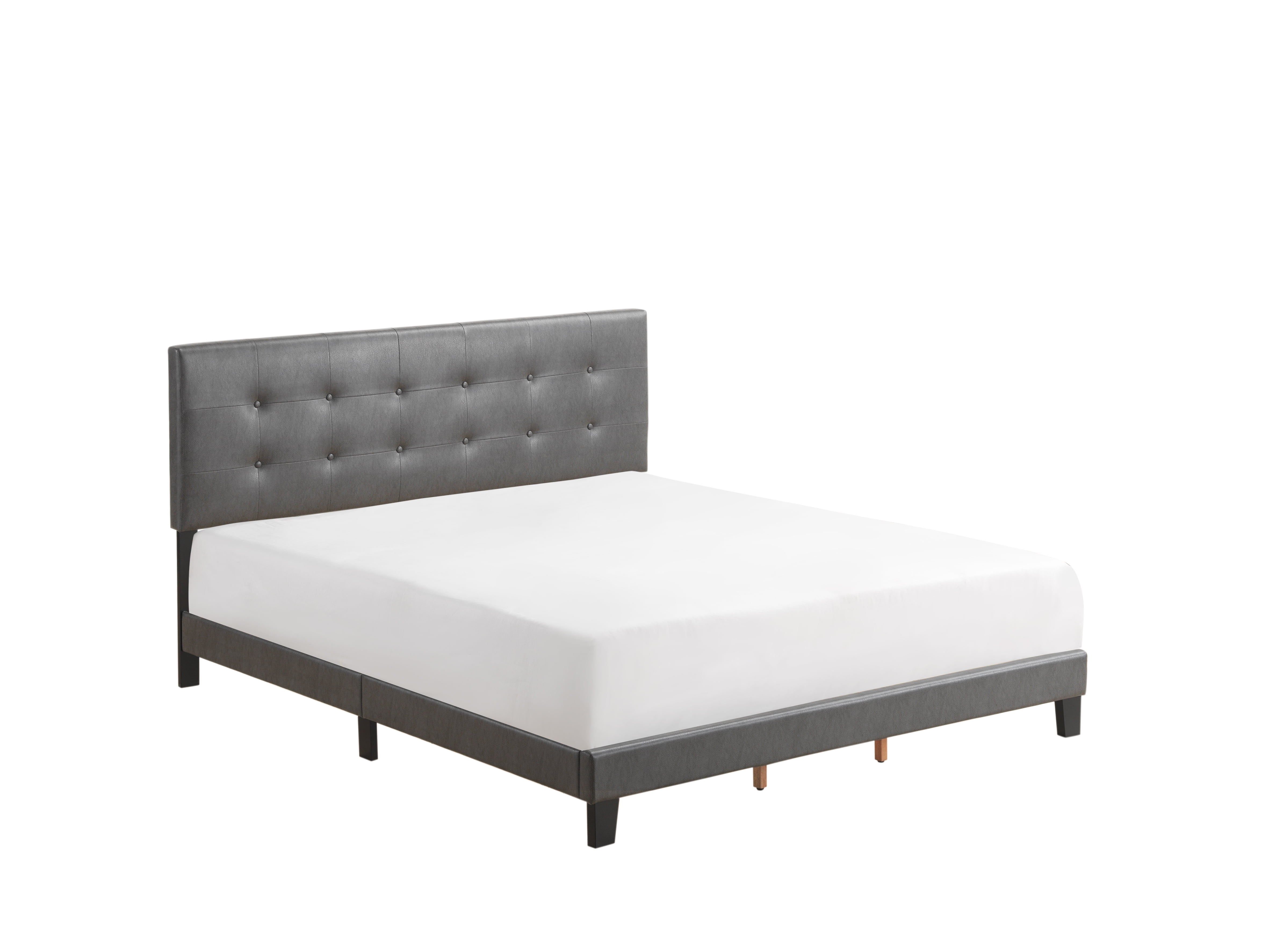 Crown Mark Andi King Platform Bed With Adjustable Headboard Walmart Com Walmart Com