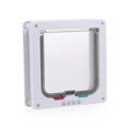 thumbnail image 3 of Cat Door Pet Entry Ferromagnetic Pet Flap Door 4 Ways Locking Automatically Close for Kitty Small Dogs, 3 of 7