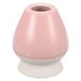 thumbnail image 1 of Soporte de Chasen de Cerámica Uxcell de 70 mm, Soporte para Batidores de Matcha, Accesorios para Juego de Té, Beige/Rosa, 1 of 7