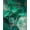 Green, Pattern 1, variant on ODIKA 6'x9' Machine Washable Non-Slip Area Rug, Luxurious Emerald Swirl Round Contemporary Abstract High Traffic Rug, Green, 83576