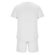 thumbnail image 3 of Conjunto de Pantalones de Dos Piezas de Color Sólido Casual de Manga Corta de los Hombres Camiseta Y Pantalones de Playa con Bolsillos Verano, 3 of 5