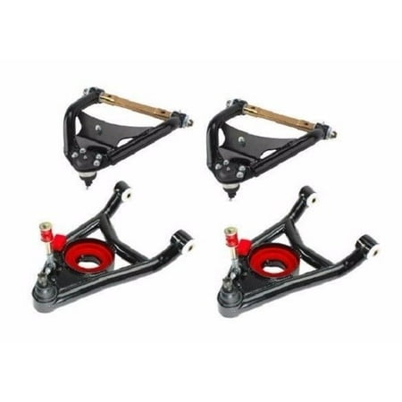 - 64-67 Chevelle A Body Upper and Lower Tubular Control A Arms Set