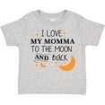 thumbnail image 3 of Inktastic I Love My Momma to the Moon and Back Boys or Girls Toddler T-Shirt, 3 of 5