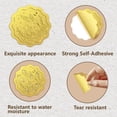 thumbnail image 6 of Self Adhesive Gold Foil Embossed Stickers Medal Decoration Sticker 5x5cm 4pcs/sheet Hummingbird, 6 of 8