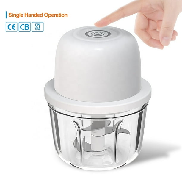 Wireless Electric Mini Garlic Chopper Small Wireless Food Processor