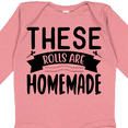 thumbnail image 4 of Inktastic Thanksgiving These Rolls Are Homemade Boys or Girls Long Sleeve Baby Bodysuit, 4 of 5