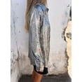 thumbnail image 3 of 2024 New Casual Metallic Long Sleeve Button Shirt, 3 of 4