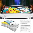 thumbnail image 5 of Windshield Sun Shade Foldable Car Front Window Sunshade For Car Suv Trucks Vans - Best Heat Shield Blocker Visor Cover Blocks Uv Rays And Keeps Your Vehicle Cool-Small, 5 of 5