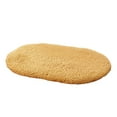 thumbnail image 1 of Advancent Alfombrilla antideslizante para baño, alfombra para puerta ovalada de terciopelo ártico, absorbente y resistente al desgaste, alfombrilla Juegos de accesorios de baño caqui Advancent HA0065-07, 1 of 1
