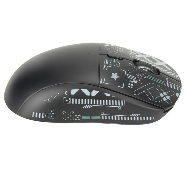 Ratón Inalámbrico, Mouse De Computadora RGB Con 2.4G Receptor Para PC Portátil, Mouse óptico De Tipo C Ergonómico Con Ajuste De DPI De 5 Niveles