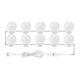 thumbnail image 1 of 6/10/14 Bulbs DIY Makeup Mirror Lights LED Vanity Lights Dressing Mirror Lights, 1 of 5
