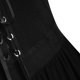 thumbnail image 4 of Gibobby Vestido invierno mujer Vestidos de cóctel para mujer Moda estilo gótico 1950s Vestido midi vintage Croset Manga larga acampanada Una línea Vestido de fiesta（Negro， XXL), 4 of 5