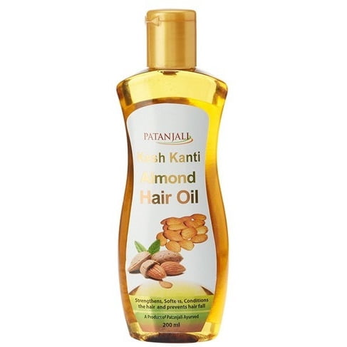 Patanjali Kesh Kanti Almond Hair Oil - 200 Ml (7 Oz) 