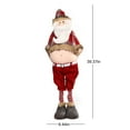 thumbnail image 4 of Fiudx Muñeco de Ciervo Navideño con Patas Retráctiles, Poliéster Colorido, Altura Ajustable, Decoración Única para El Hogar, Ideal para Fiestas Navideñas, Extensión de Patas de 24 X 100 Cm., 4 of 7